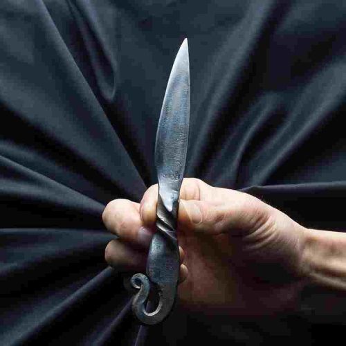 Pure Hand Forged Tea Knife Pu 'er Tea Opener