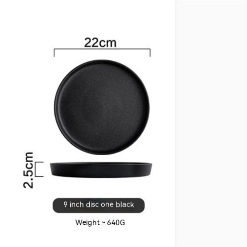 Snow Glaze Foreign Trade Ceramic Dining Plate