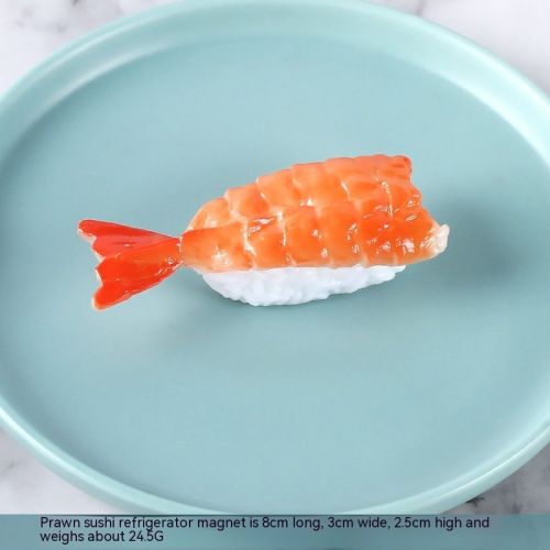 PVC Food Refrigerator Magnetic Paste Japanese Sushi Salmon