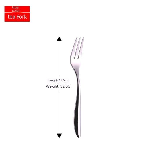 Stainless Steel Knife, Fork And Spoon Golden Western Tableware