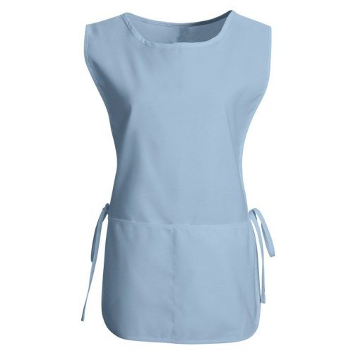 Women's Round Neck Pocket Strap Protective Vest Solid Color Household Vest Apron